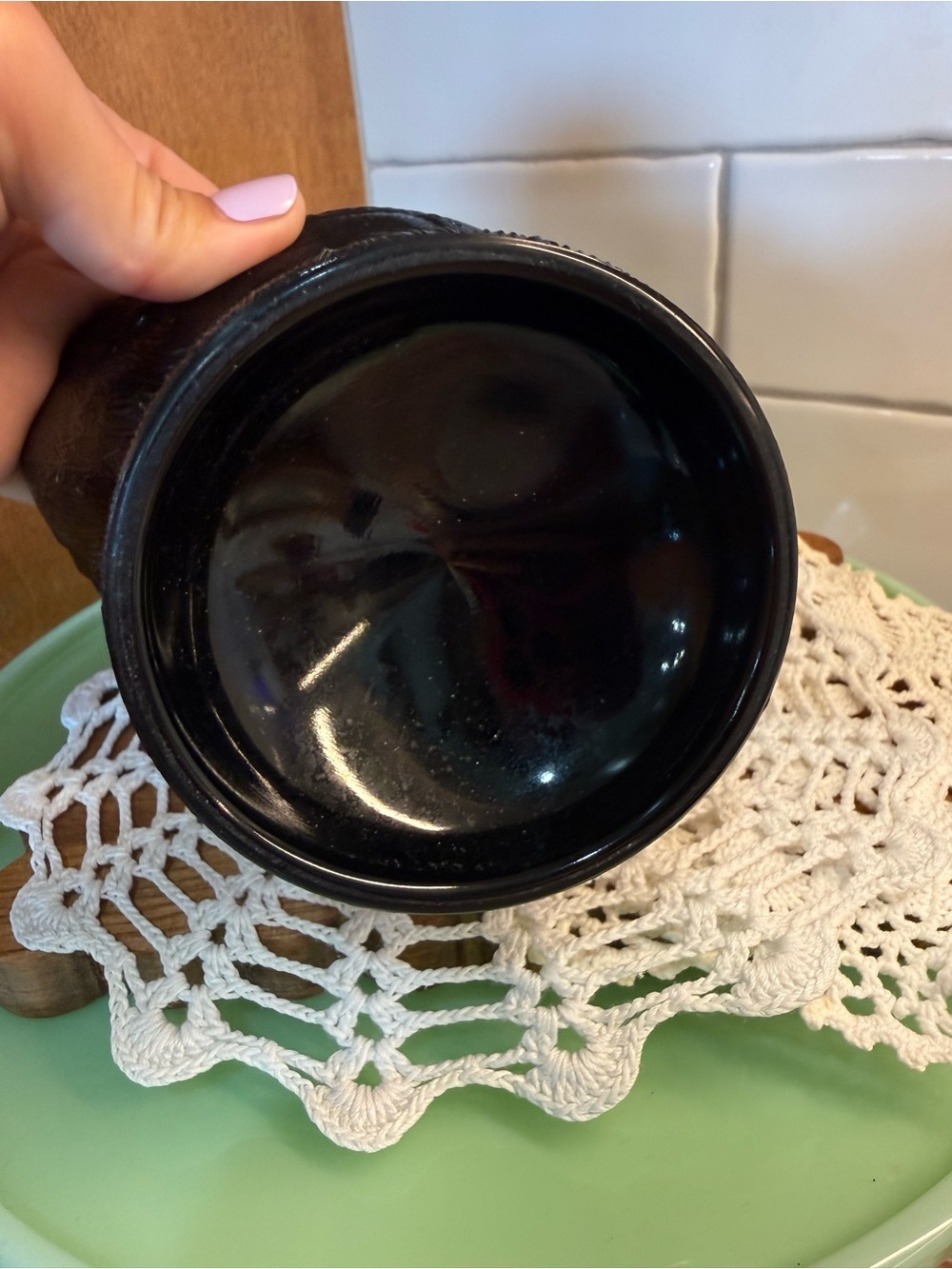 Vintage Black Rooster LE Smith Candy dish - Picture 8 of 11